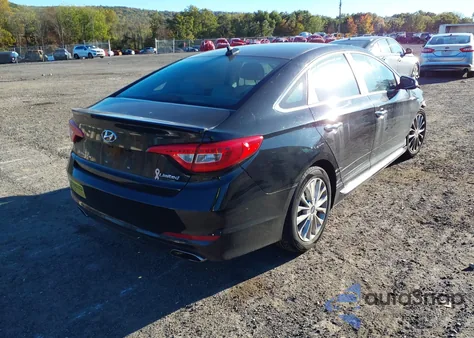 2015 Hyundai Sonata Limited from USA, damaged, VIN 5NPE34AF2FH031026
